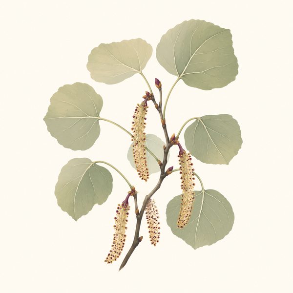 Aspen - Populus tremula, fiore di Bach