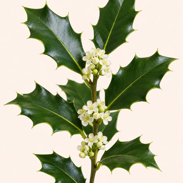 Holly - Ilex aquifolium, fiore di Bach